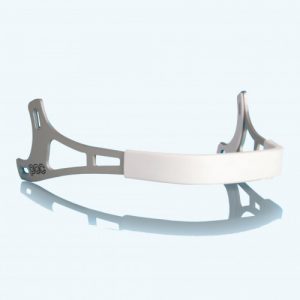 chránič brady W81101 Chin Alu / grey one size