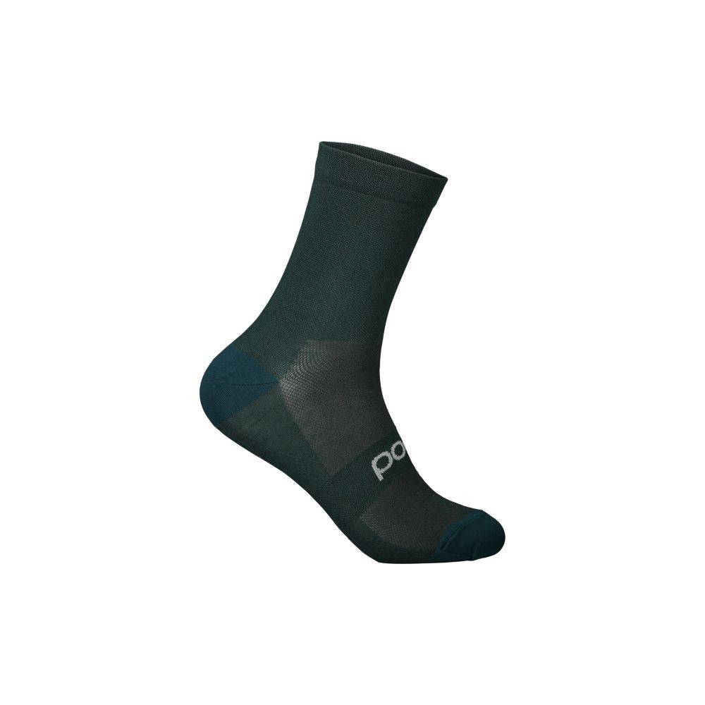 Zephyr Merino Sock Mid Dioptase Blue LRG