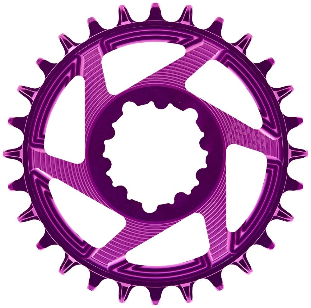Helix R Guidering | SRAM™ DM | 28T | 3mm Offset | Eggplant