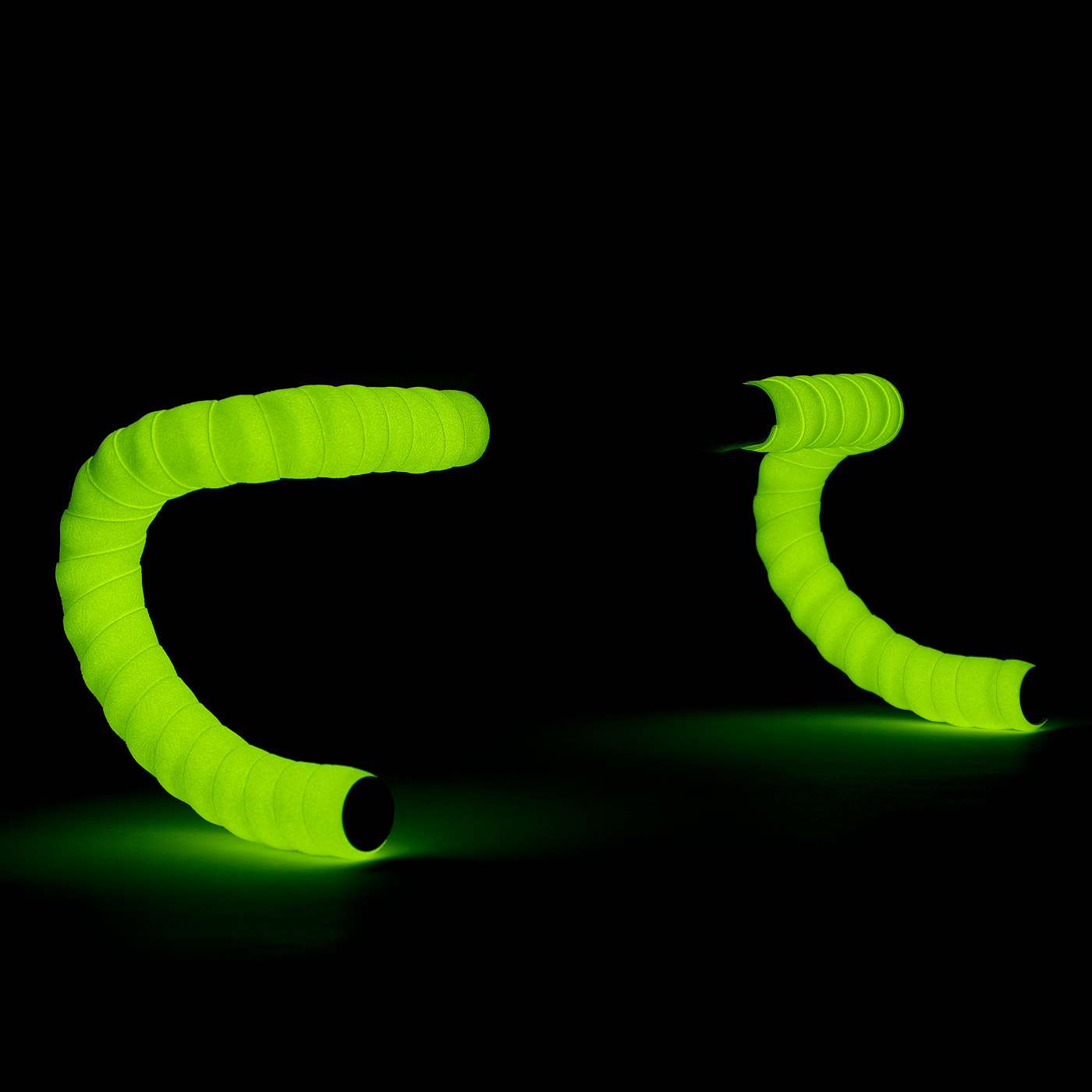 Suave Tape - Midnite Glow (glow in the dark) w/ Neon Green Plugs