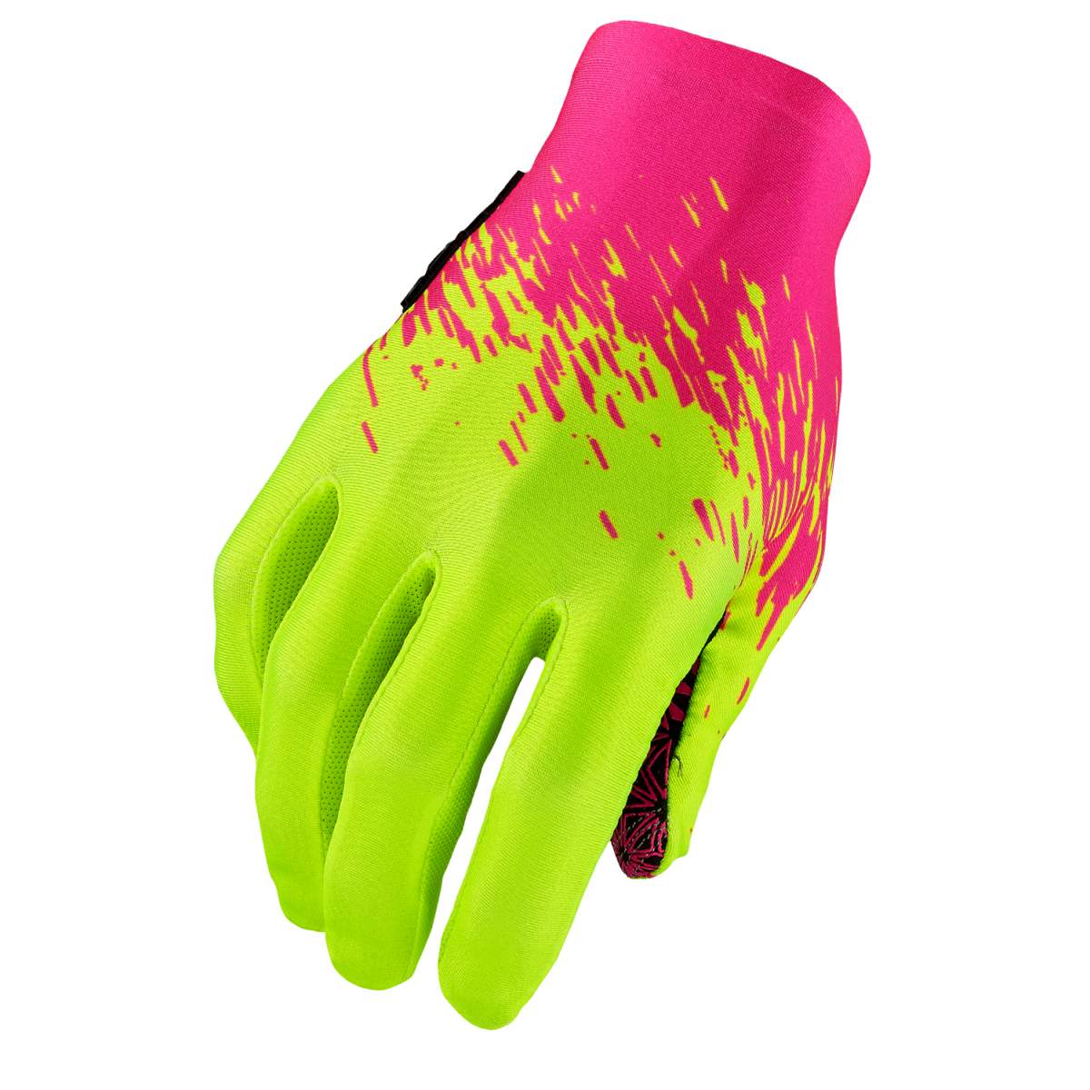 SupaG Long Glove - Neon Pink/Neon Yellow - XL