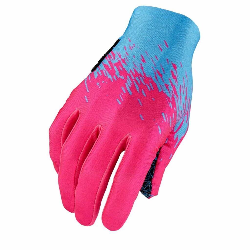 SupaG Long Glove - Neon Blue/Neon Pink - M